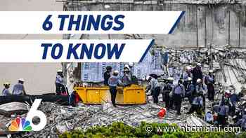 6 Things to Know: Condo Tragedy Becomes Personal for Miami-Dade Rescue Crews