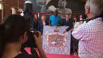 Boxing legend Bruno hoping new gym will help youngsters with their mental health - ITV News