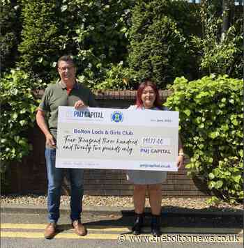 Property firm's cash boost for Bolton Lads and Girls Club - The Bolton News