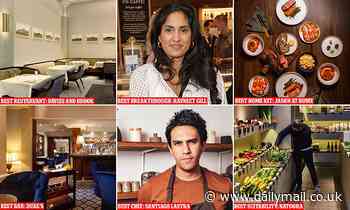 The GQ 2021 Food and Drink Award winners revealed - Daily Mail