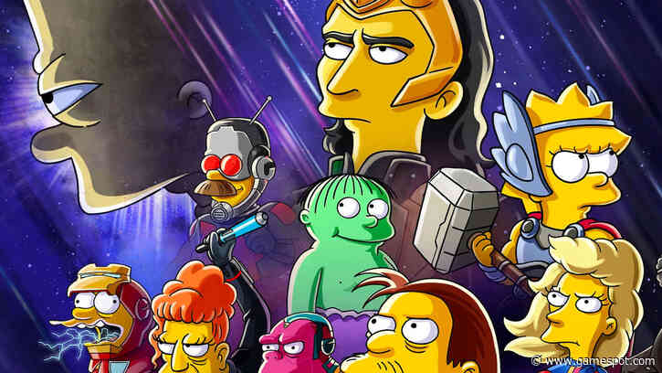 Loki Meets The Simpsons In New Disney+ Animated Short
