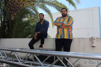 Nice. Tarek Boudali et Artus en tournage au studio de la Victorine pour le film d'Olivier Baroux - actu.fr