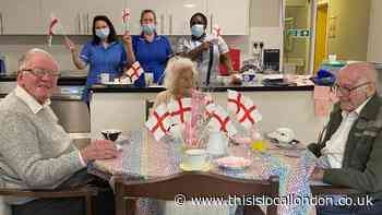 Chislehurst care home residents cheer on England v Germany