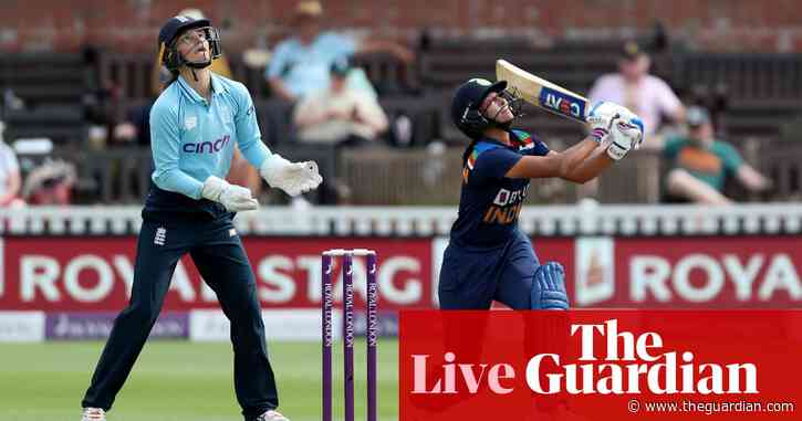 India set England 222 to win second women’s one-day international – live!