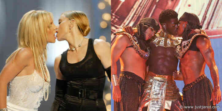 Madonna Claims She 'Did It First' In Response to Lil Nas X's Same-Sex Stage Kiss & He Reacts!