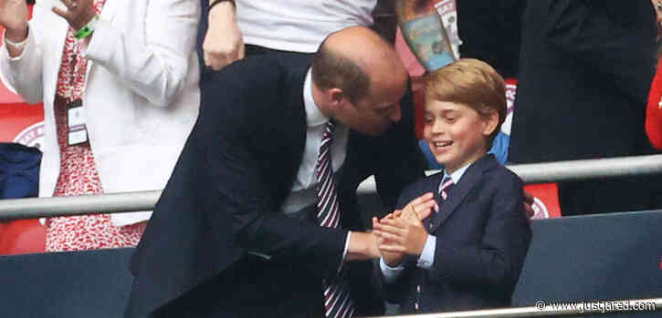 See Every Photo of Prince George at UEFA Championship Soccer Match with His Mom & Dad!