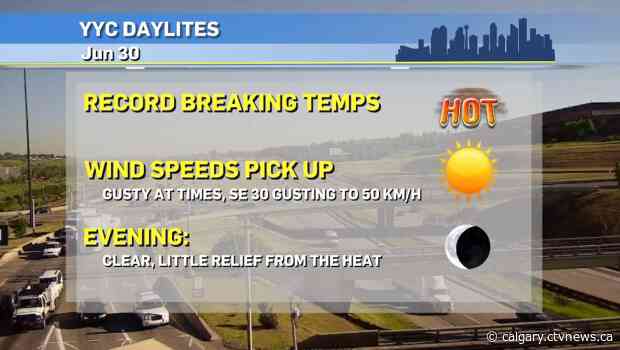 Extreme heat persists in southern Alberta, relief on the horizon