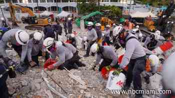 ‘Not Going to Stop': Surfside Collapse Rescuers Work Through Pain and Injuries