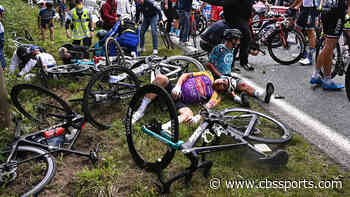 Tour de France spectator who caused crash with sign in Stage 1 arrested