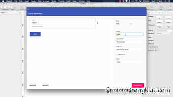 Auto-Generate Material Design Components in Sketcha