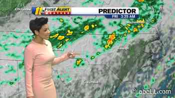 WEATHER: Hot & Humid Tomorrow, Rain for Friday