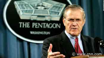 Former US defense chief Donald Rumsfeld dies at 88