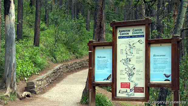 Road to Johnston Canyon in Banff National Park reopened
