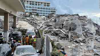 The Mexican rescuers joining the search for survivors in Florida