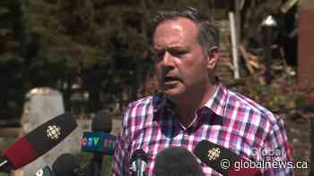 Alberta premier condemns recent suspected arsons after historic Morinville church destroyed by fire