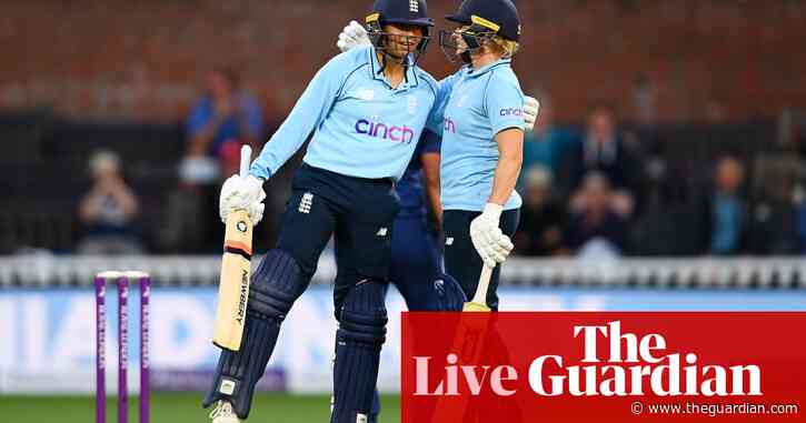 England beat India by five wickets in second women’s ODI – as it happened