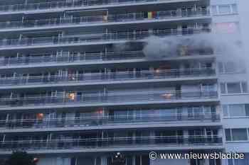 Brand in groot appartementsgebouw in Hoboken
