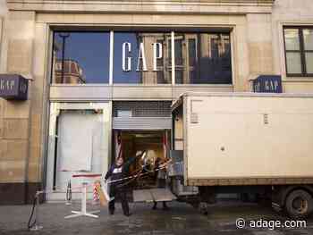 Gap plans to close all of its U.K. stores and offload operations in France