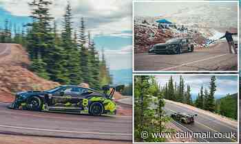 Bentley's Continental GT3 powered by its new biofuel takes fourth place in dangerous mountain race 