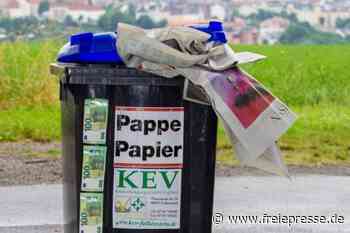 Kreis prüft Altpapier-Gebühr: Kritik an Plänen des Landrates - Freie Presse