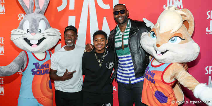 LeBron James, Don Cheadle & More Party With Bugs Bunny at 'Space Jam: A New Legacy' Event at Six Flags