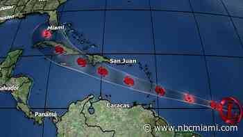 Tropical Depression 5 Forms, South Florida in Forecast Cone