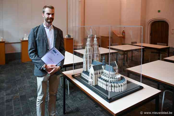 Kasper (22) bouwt in 72 dagen wat zelfs Keizer Karel V niet lukte