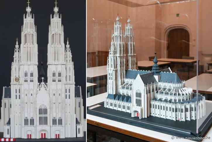 De megakathedraal die Antwerpen nooit heeft gekregen: Kasper (22) bouwt in 72 dagen wat zelfs Keizer Karel V niet lukte