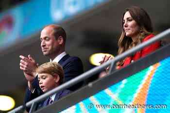 Beaming George celebrates England victory with William and Kate - Barrhead News