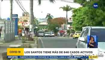 Incremento en casos activos de COVID-19 en Los Santos preocupa a las autoridades - TVN Noticias