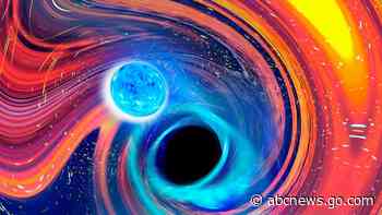 Cosmic gulp: Astronomers see black hole swallow neutron star