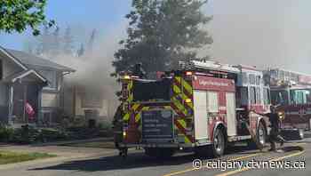 Man sent to hospital, another treated at scene of Calgary house fire - CTV Toronto