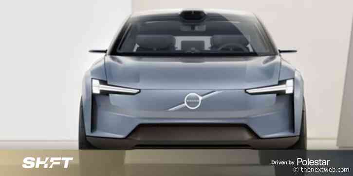 Volvo’s sleek concept car teases its new EV design language