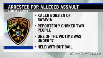 Batavia man accused of obstructing breathing of two people, including a minor