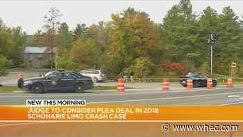 Judge to consider plea deal in deadly 2018 limo crash