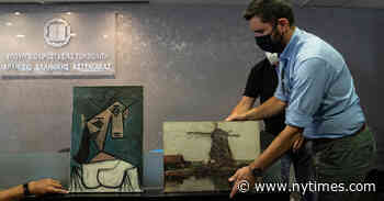 Stolen Picasso and Mondrian Paintings Found Stashed in a Ravine in Greece
