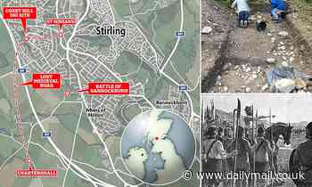 Archaeology: Lost medieval road uncovered that may have been used by Robert the Bruce 700 years ago