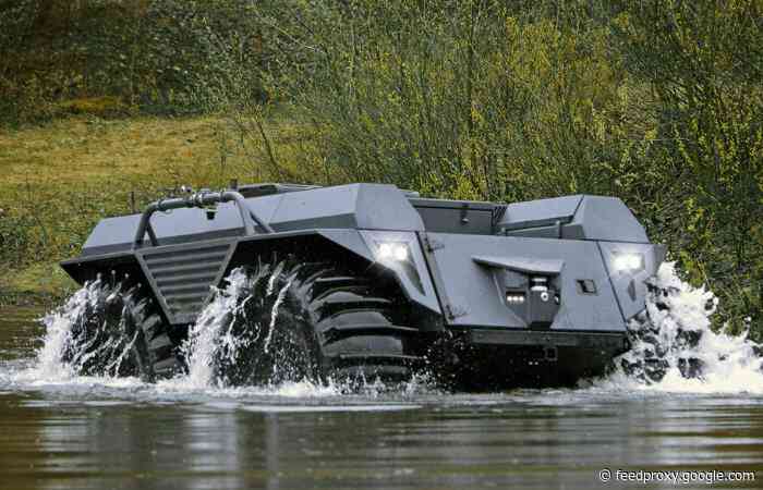 Mission Master XT autonomous amphibious assault vehicle