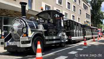 Bewohner des St. Anna-Stifts auf Tour: Mit dem Blautopfbähnle Ulm neu entdecken - SWP