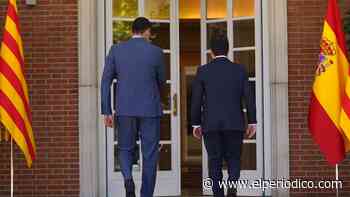 Sánchez y Aragonès: una negociación empedrada - El Periódico