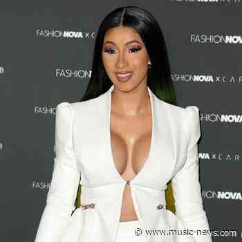 Pregnant Cardi B shares sweet video of baby kicking