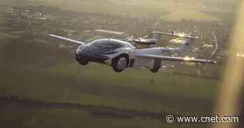 Watch the flying car prototype that successfully flew for 35 minutes     - CNET