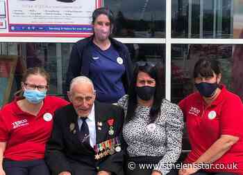 D-Day veteran thanks Tesco workers for 'war-like' effort during pandemic - St Helens Star