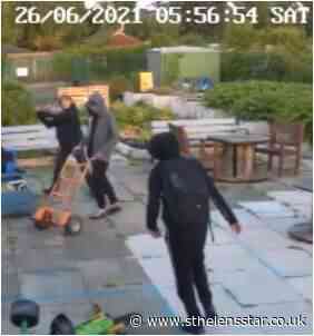 Youths break into Cabbage Hall Allotments on Hard Lane - St Helens Star