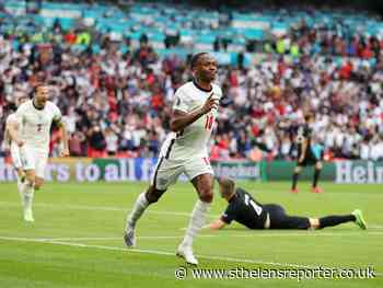 Rainhill High old boy Raheem on target again for England - St Helens Reporter