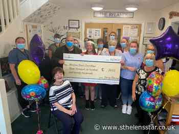 St Helens schoolgirl makes huge donation to Madison Court care home - St Helens Star