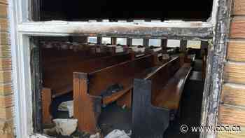 Police investigating 'suspicious fire' at Catholic church in Yellowknife