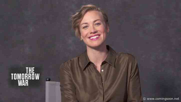 Yvonne Strahovski Discusses The Tomorrow War’s Emotional Scenes
