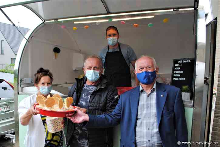 Residentie Sorgvliet getrakteerd op ijsjes