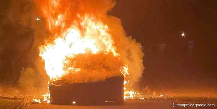 A brand-new Tesla Model S Plaid spontaneously burst into flames while its owner was driving it, lawyer says